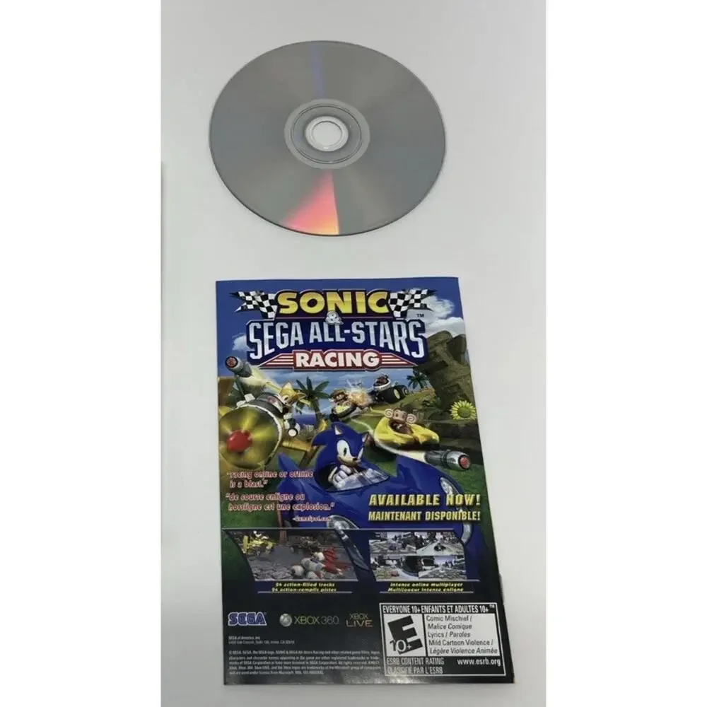 Sonic Unleashed (Microsoft Xbox 360, 2008) Platinum Hits - Tested - Excellent